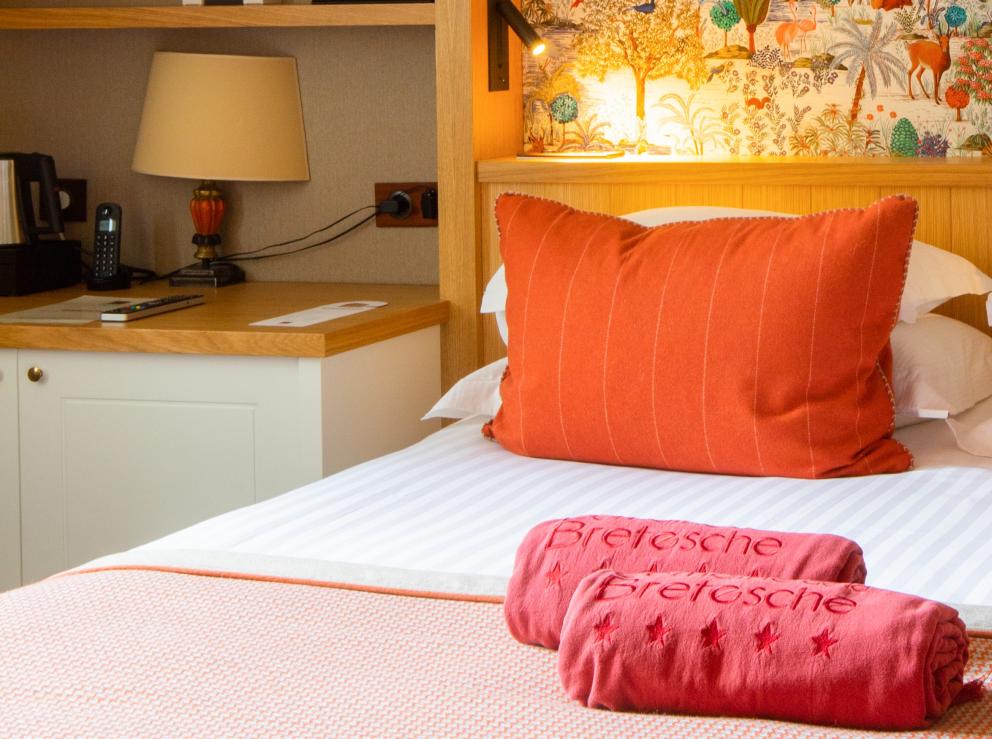 Chambre Elegance vue lac détail