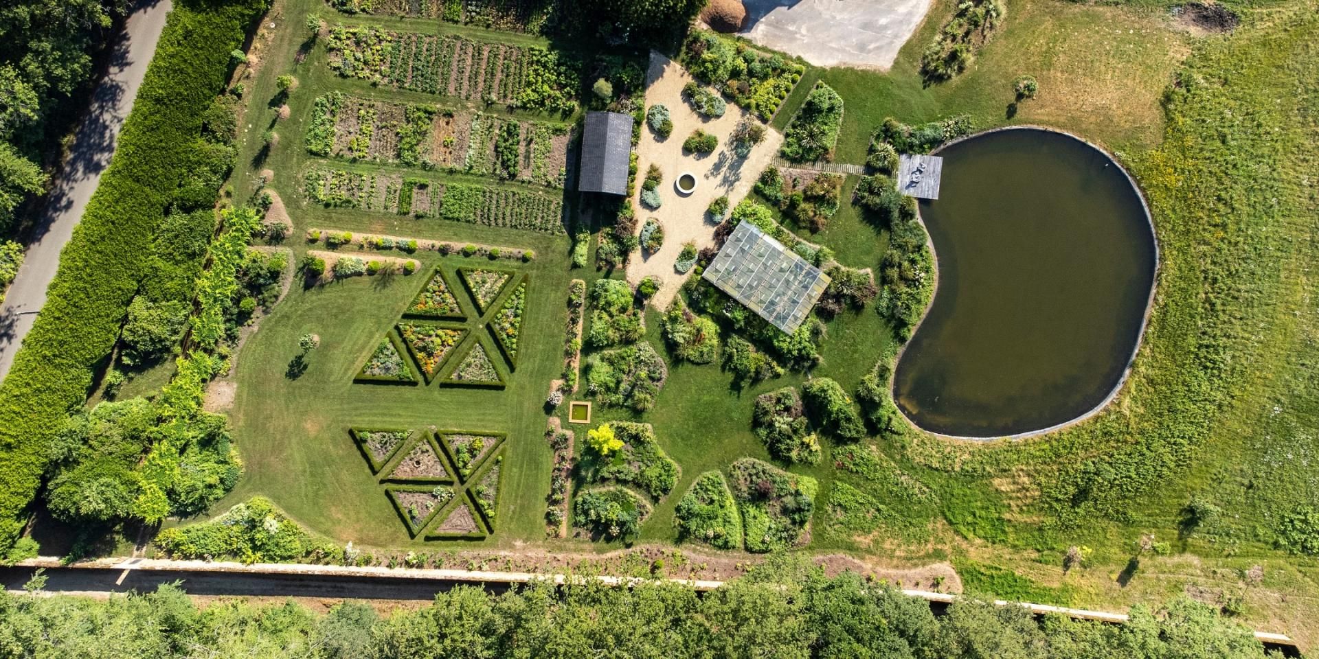 Le potager du domaine