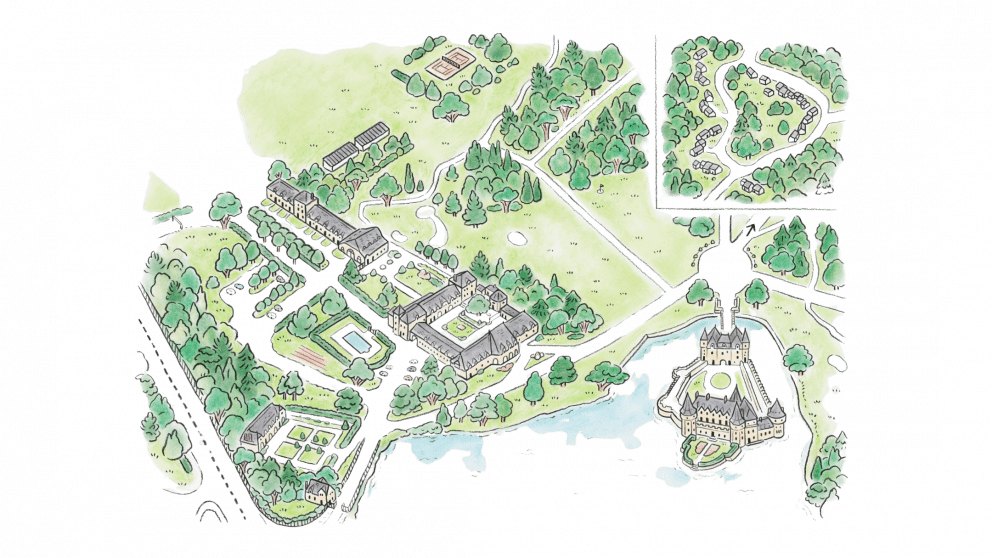 Plan Doamine de la Bretesche